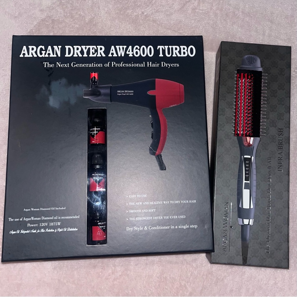 Argan Dryer & Infra Brush